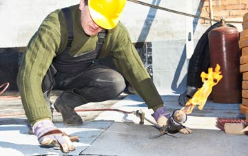 Fingal Street flat roof construction